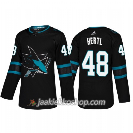 Miehille NHL San Jose Sharks Pelipaita Tomas Hertl 48 Adidas Alternate 2018-19 Authentic